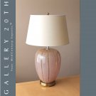 SUPERB! MID CENTURY MURANO GLASS TABLE LAMP! 1950S VTG ITALY MODERN LIGHT ATOMIC