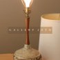 COOL! MID CENTURY DANISH MODERN TEAK TABLE LAMP! 50'S 60S VTG RAYMOR LIGHT RETRO