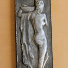 SENSUAL! GERMAN DECO NUDE WOMAN ORIG ART! BAUHAUS SCULPTURE MID CENTURY PAINTING