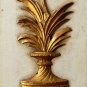 REGENCY! MID CENTURY MODERN GILDED WALL ART! CUSTOM 50S INTERIOR DECORATOR PIECE