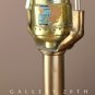 LAUREL! MID CENTURY MODERN TABLE LAMP! 50S 60S VTG LIGHTOLIER ATOMIC BRASS RETRO