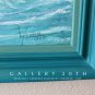 EPIC! LONGSETH! MID CENTURY EXPRESSIONIST OIL SEASCAPE PAINTING! ORIG. ART 60'S