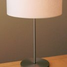 SONNEMAN FOR KOVACS! STAINLESS STEEL MODERN TABLE LAMP! SIGNED! VTG 1960S ATOMIC