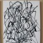 WOW! "QUANTUM FLUX" VTG ATOMIC 3 PANEL ORIG OIL PAINTING! JACKSON POLLOCK STYLE