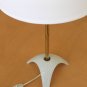 GORGEOUS! MID CENTURY MODERN EDELSTEIN PORCELAIN TRIPOD LAMP! 50S 60S ATOMIC VTG