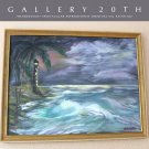 RENDEZVOUS! VIBRANT ORIGINAL EXPRESSIONIST OIL PAINTING! ART VINTAGE MAX BECKMANN ERA!