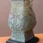 SUPERB & RARE! MID CENTURY SHANG DYNASTY SCULPTURAL LAMP! VINTAGE 1950S CHINA VESSEL