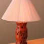 FABULOUS! CUSTOM WORMY WOOD MID CENTURY MODERN LAMP! RAYMOR ATOMIC ANTIQUE VINTAGE 1950'S