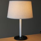 MID CENTURY MODERN LIGHTOLIER DESK LAMP! ATOMIC EAMES ERA 1950'S 1960'S LIGHT WHITE BLACK VINTAGE