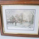 Framed Print: The Miller's Team by Peter Robson