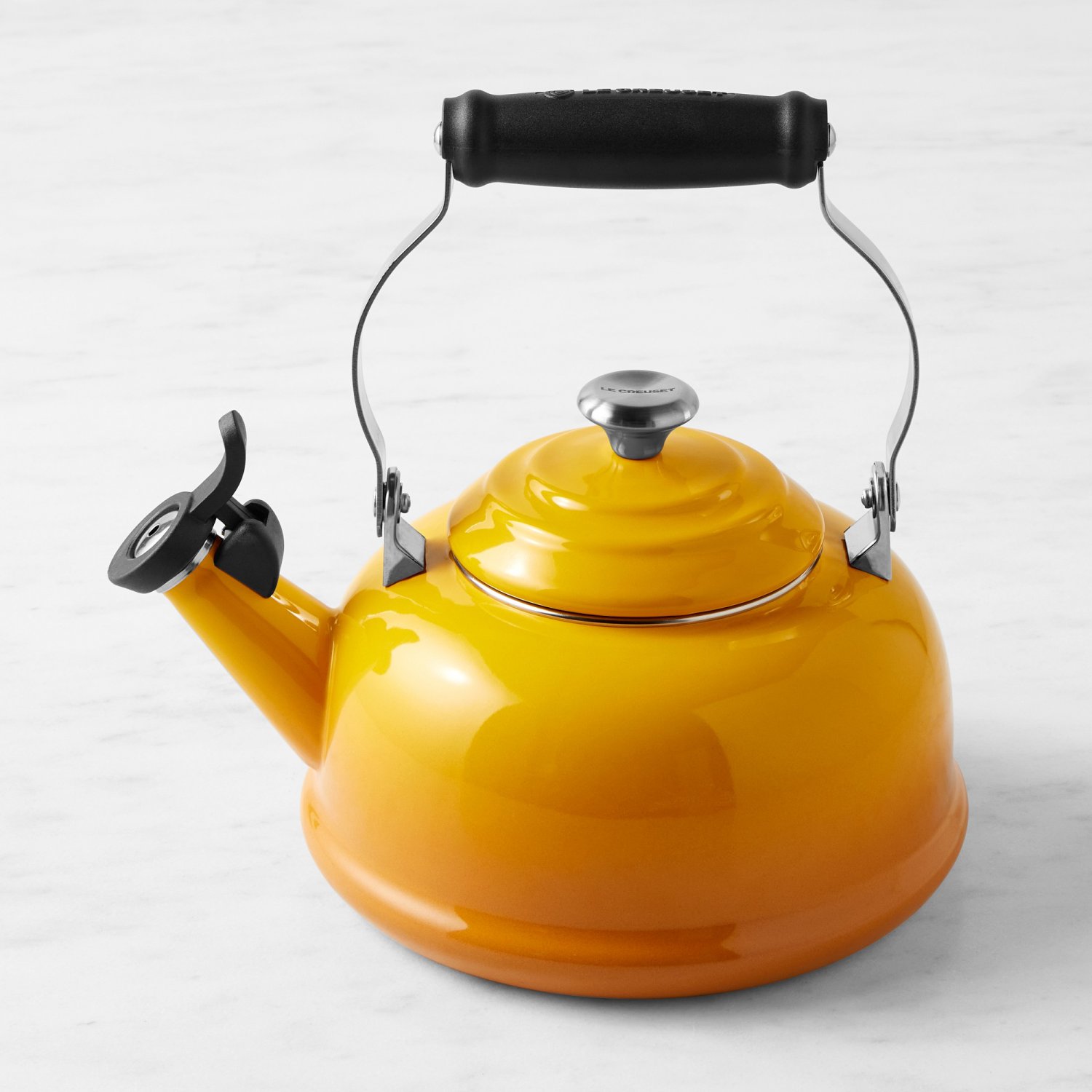 Le Creuset Classic Whistling Tea Kettle Color Nectar