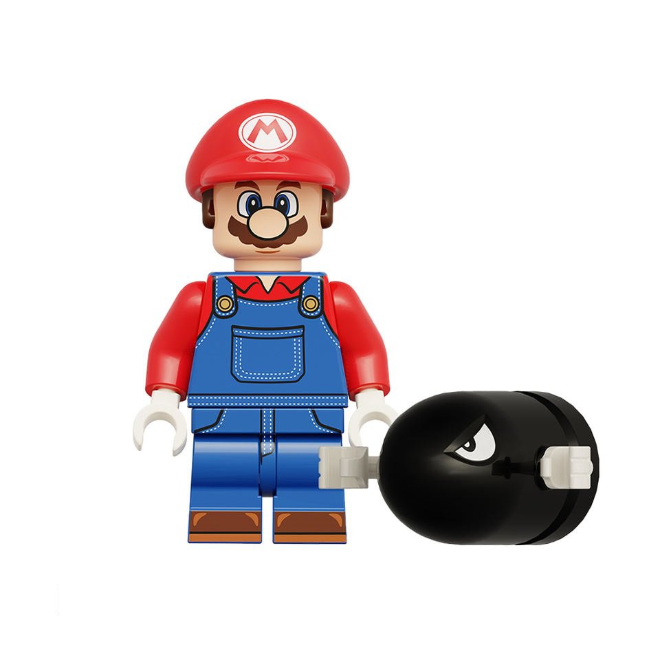 Mario Lego Compatible Mario Bros Building Block Figure Minifigure K2113