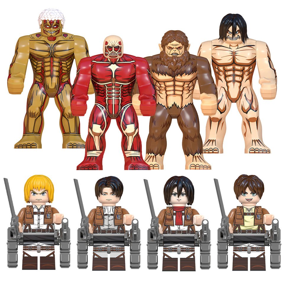 Levi Lego Compatible Attack on Titan Anime Block Figure Minifigure WM2445