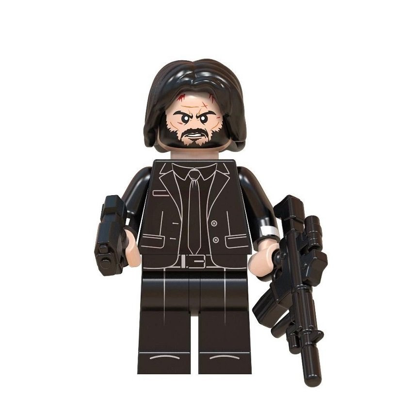 John Wick Lego Compatible Building Block Figure Minifigure WM830