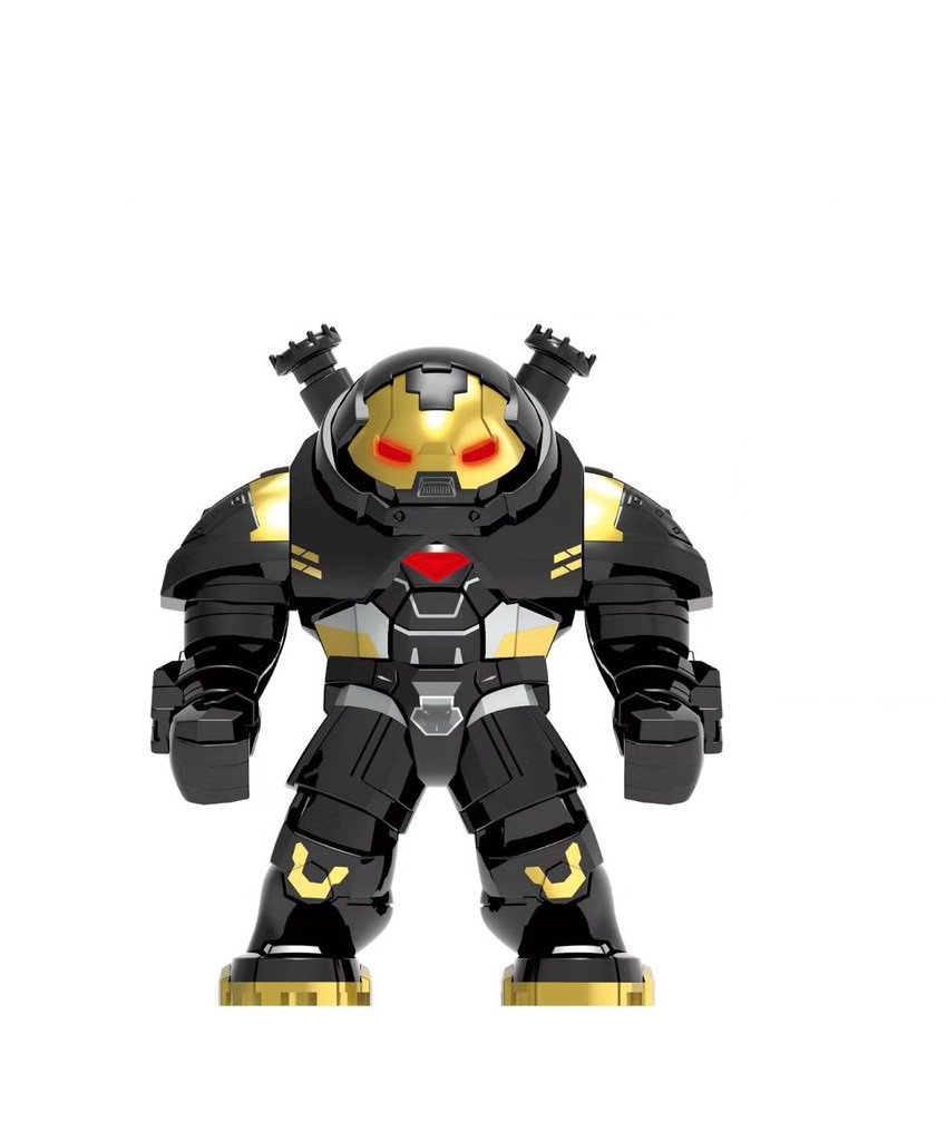 Black Gold Hulkbuster Lego Compatible Marvel Building Block Figure ...