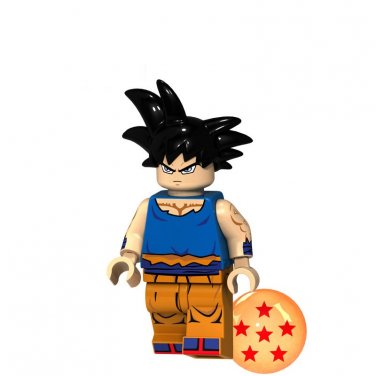 Goku best sale lego minifigure