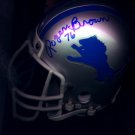 Detroit Lions Signed Mini Helmet Roger Brown