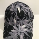Leaf print hat