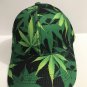 Leaf print hat