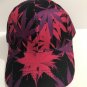 Leaf print hat