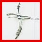 .925 Sterling Silver Marcasite Cross Pendants