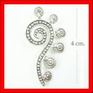 .925 Sterling Silver Marcasite QuestionMark Pendants