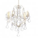 Ivory Baroque Chandelier