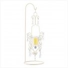 Vintage Crystal Drop Candle Holder