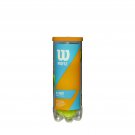 Wilson Profile All Court Tennis Balls - Yellow, 3 Ball Can