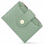 Sunpour Small Wallet for Women Leather Bifold RFID Blocking Card Holder Wallet C