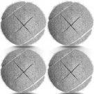 ZUJEAM Tennis Balls for Walkers Pre Cut, Walker Tennis Balls Walker Glide Balls