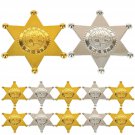 Kicko Plastic Pretend Badge with Personalized Name Tag Brooch for Kids, Party Fa