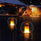 SUNTOUCH TREASURES - Solar Floating Pool Light, Solar Flame Light, Outdoor Water