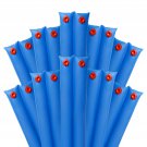 Pool Water Bags,10 Pack 8ft Heavy Duty Double Chamber Water Tubes Pool Cover Wei