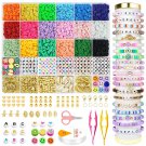 OHOME Valentines Day Gifts for Kids Girls - 5300 Clay Beads Bracelet Making Kit