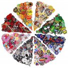 NICEVINYL Embroidered Iron-on Patches Applique: 72Pcs Random Assorted Decorative
