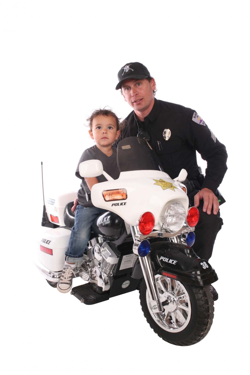 Kid Motorz Patrol H. Police 12Volt BatteryOperated RideOn