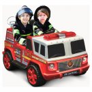 Kid Motorz Two-Seater Fire Engine 12-Volt Battery-Operated Ride-On
