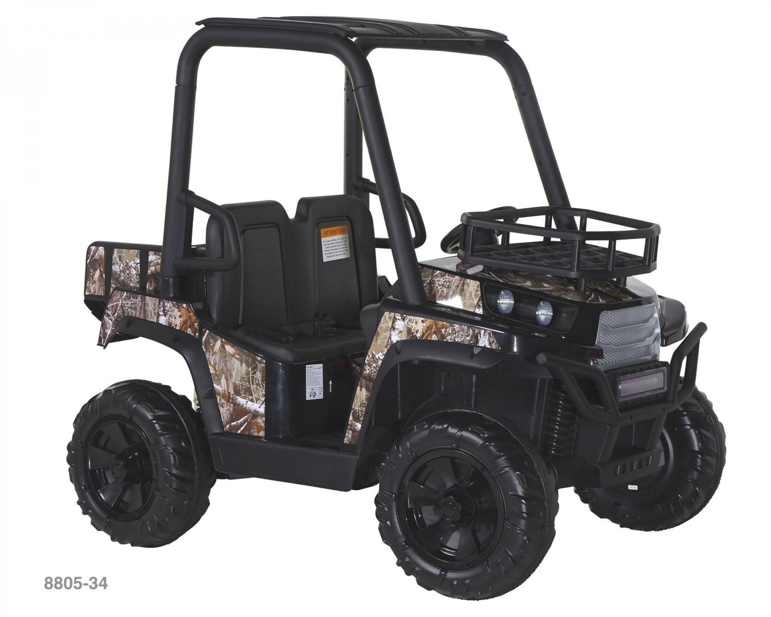 Dynacraft Realtree 24 Volt UTV Powered RideOn with Custom Realtree