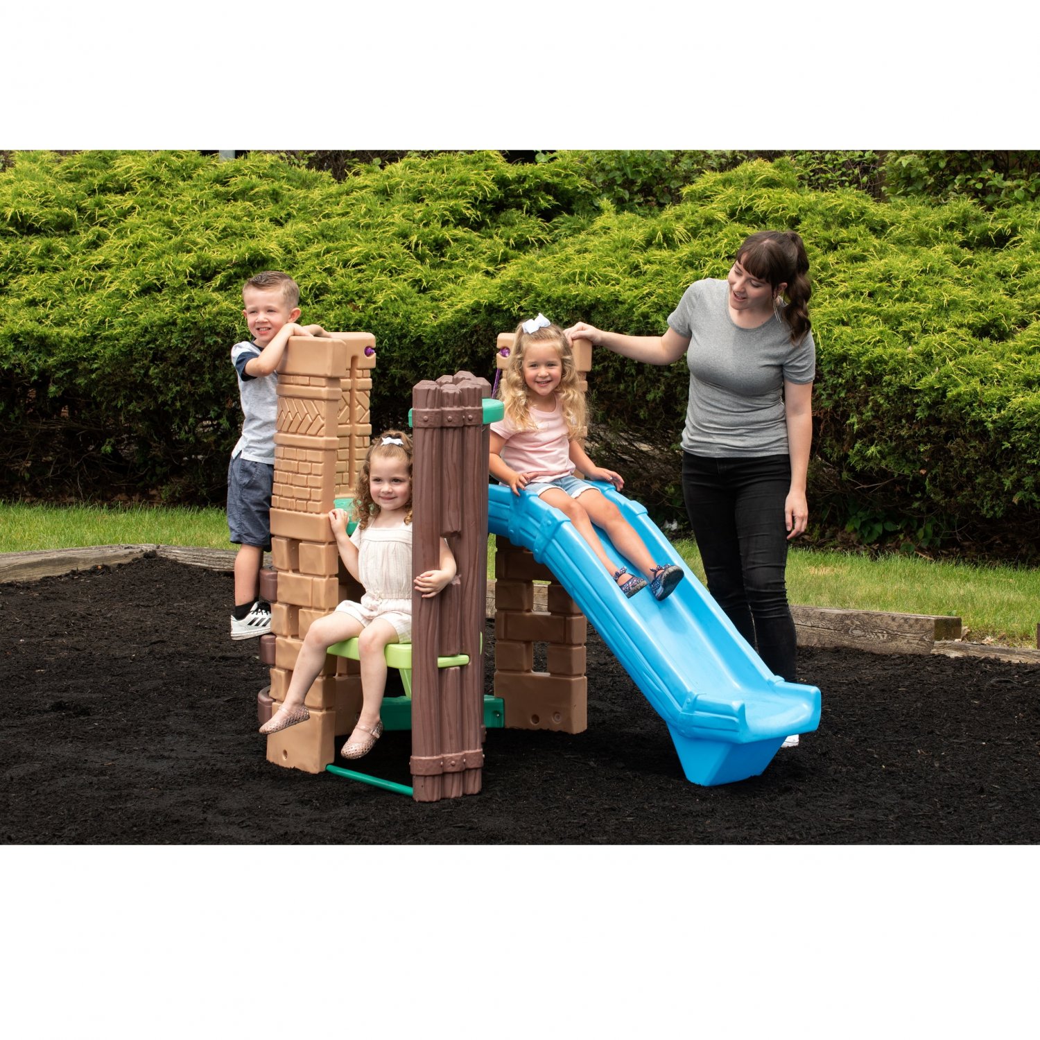 Little Tikes 2in1 Castle Playground Climber and Slide with Ladder and