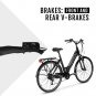 Hyper Bicycles E-Ride Electric Pedal Assist Commuter Bike, 700C Wheels