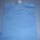 sky blue long T-shirt 2XL