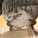 Winter's Peace collectors plate