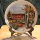 Coca Cola Barn collector plate