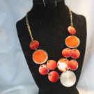 Vintage shell necklace (57c)