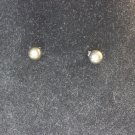 Gold ball post earrings ( (95C)