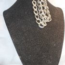 Double metal link bracelet (67c)