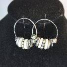 Aztec loop earrings (102c)