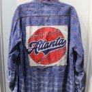 "BRAVES" flannel