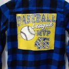 "BASEBALL" flannel